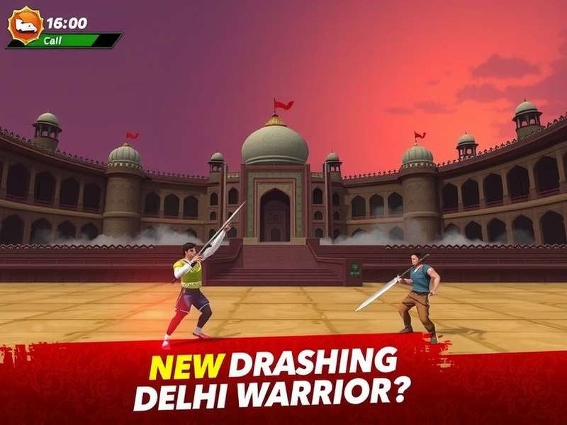 Dashing Delhi Warrior Game Screenshot